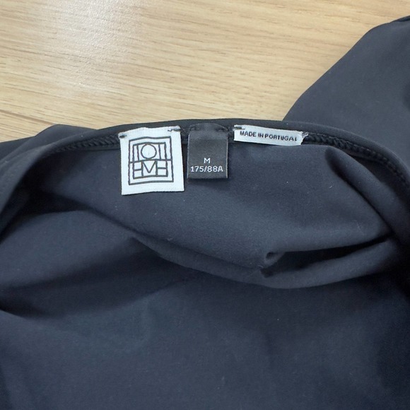 NEW TOTEME Black High Neck One Piece Swimsuit Size Medium - Picture 6 of 8